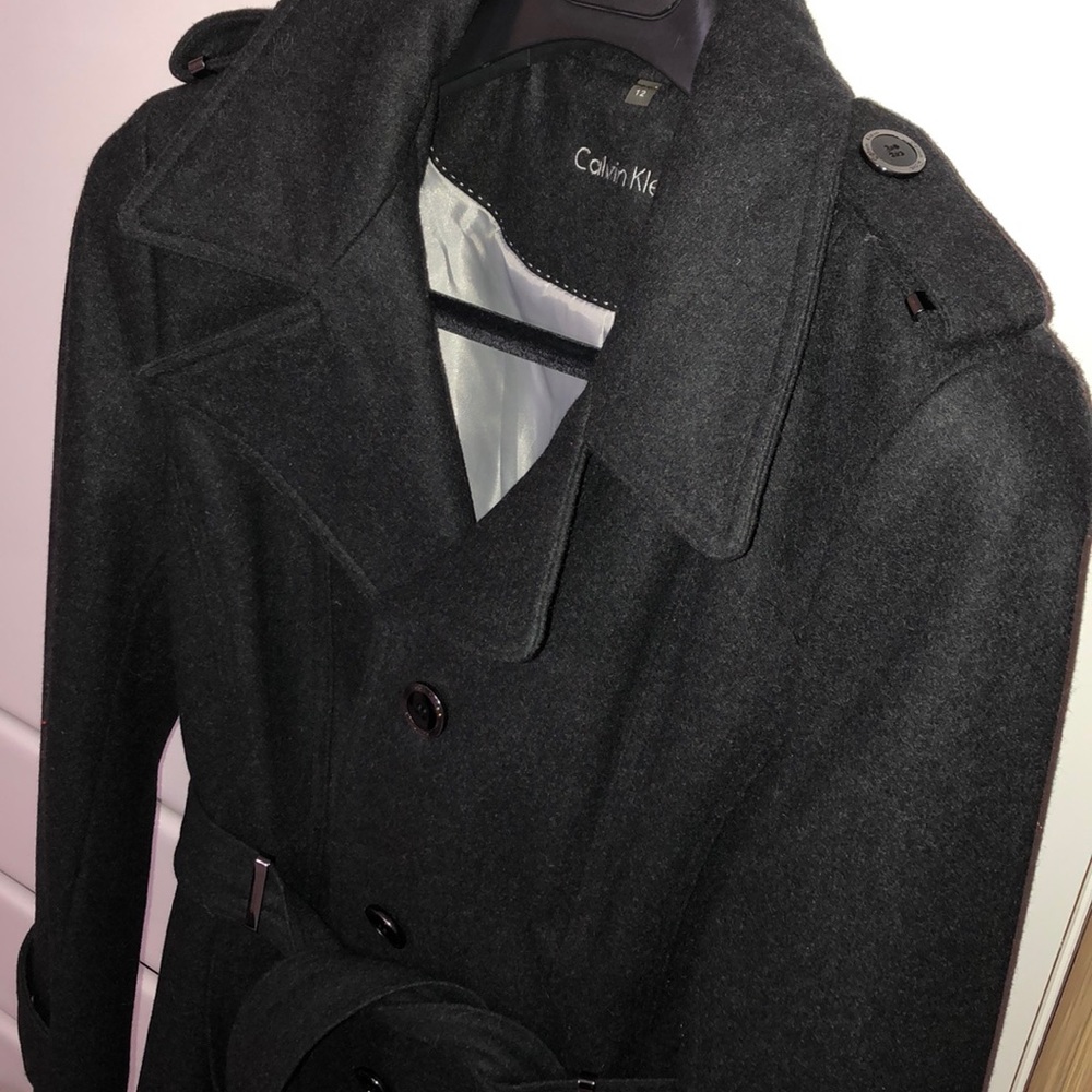 Brand New Calvin Klein Wool Coat - Picture 3 of 6